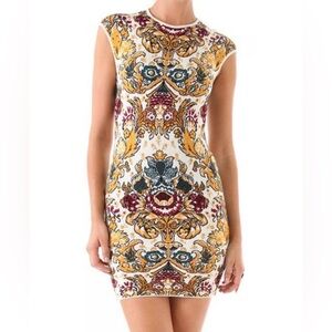 Torn by Ronny Kobo Mammie Parisian
Dress, Large (WEARS LIKE A XSMALL/SMALL)